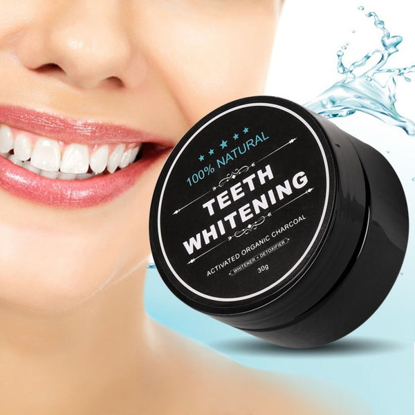 Natural Organic Activated Charcoal Teeth Whitening Powder